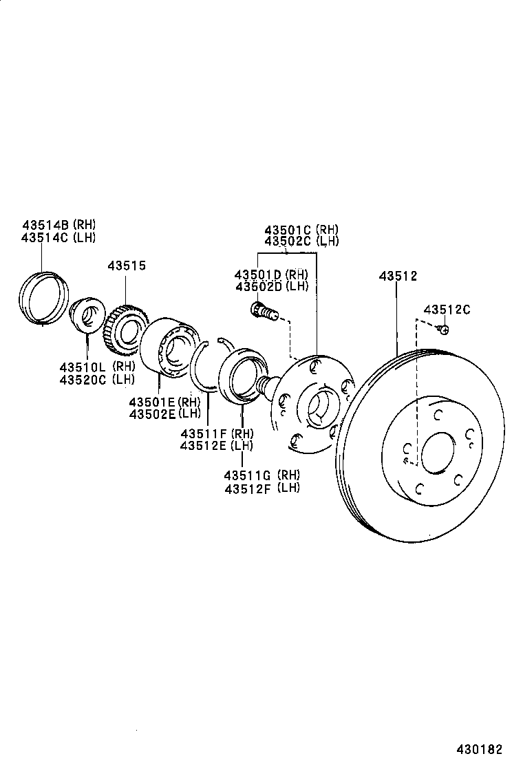 TOYOTA 90903-63011 - Kit cuscinetto ruota www.autoricambit.com