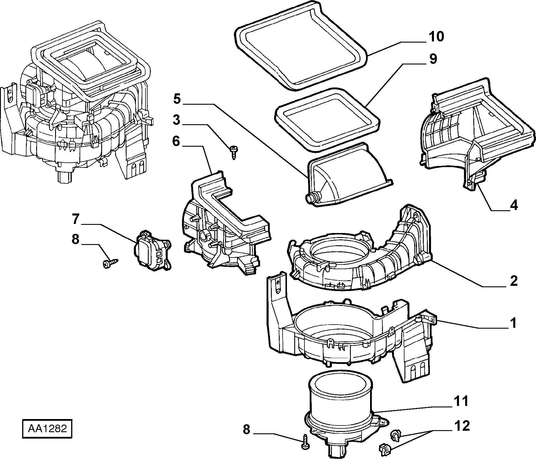 Alfa Romeo 46722780 - Ventilatore abitacolo www.autoricambit.com