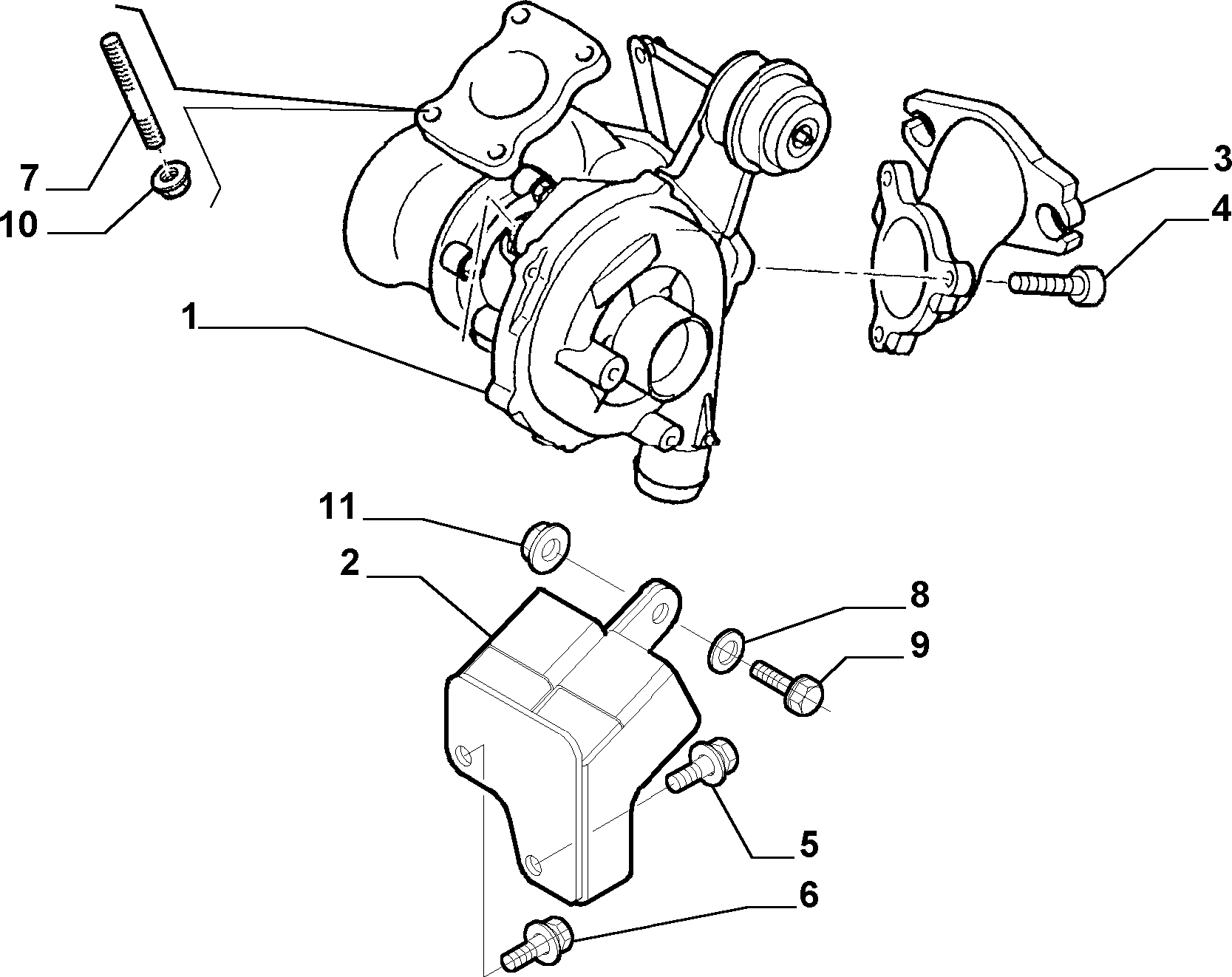 CITROËN (DF-PSA) 9644384180 - Turbocompressore, Sovralimentazione www.autoricambit.com