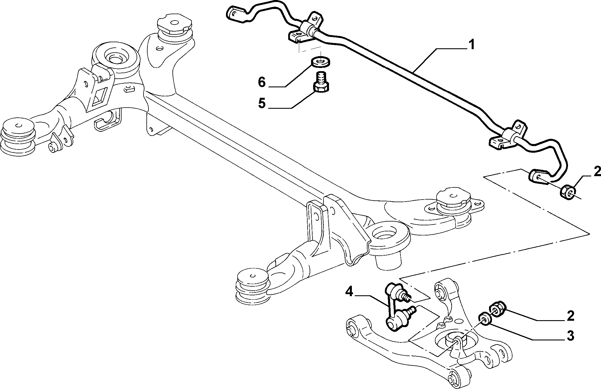 Lancia 60671726 - Asta/Puntone, Stabilizzatore www.autoricambit.com