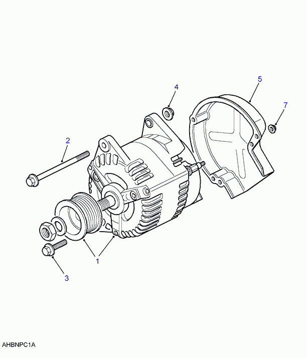 Rover AMR3412E - Alternatore www.autoricambit.com