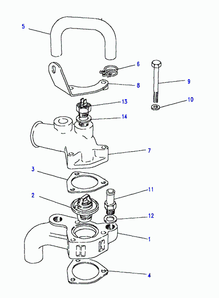 Rover 602 687 - Termostato, Refrigerante www.autoricambit.com