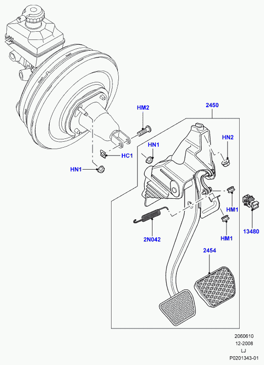 Land Rover XKB000022 - Interruttore luce freno www.autoricambit.com