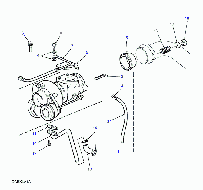 Land Rover STC2217 - Turbocompressore, Sovralimentazione www.autoricambit.com