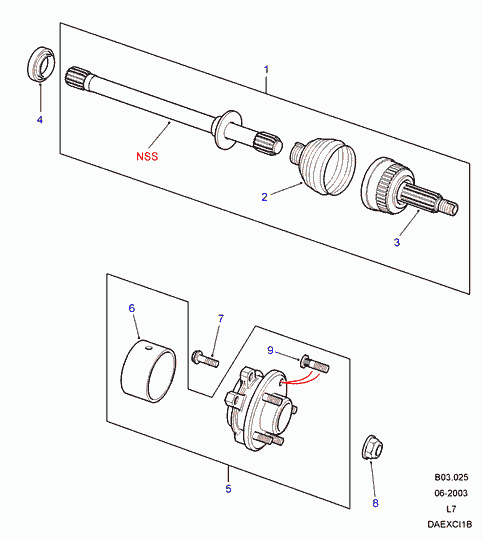 Land Rover FTC3226 - Kit cuscinetto ruota www.autoricambit.com