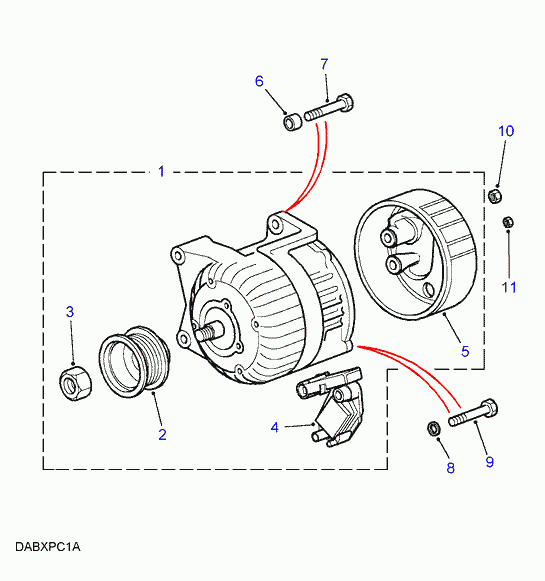 Rover STC2227 - Alternatore www.autoricambit.com