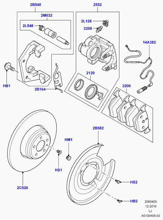 Land Rover SYA000010 - Tappo tenuta/protezione www.autoricambit.com