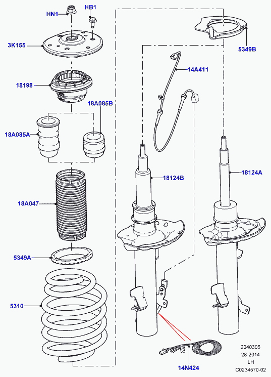 Land Rover LR008026 - Bolt, M8 X 17MM, Bolt And Washer www.autoricambit.com