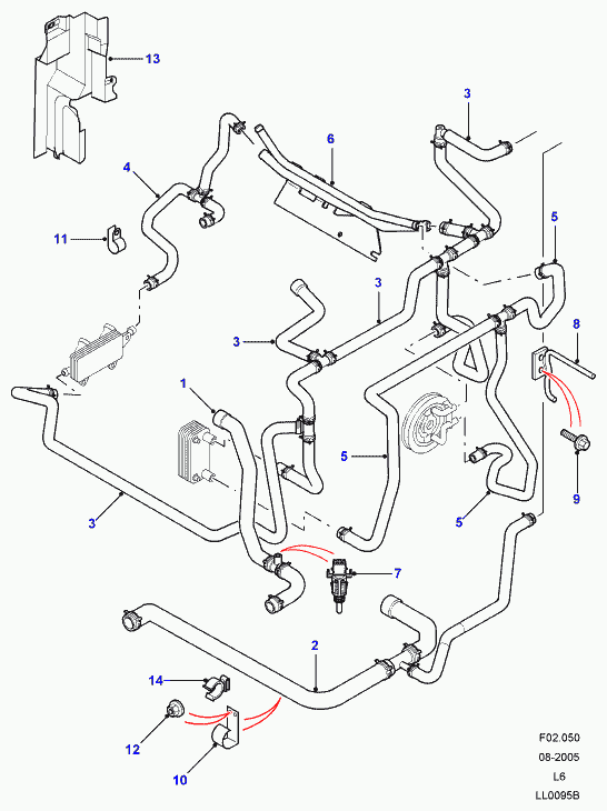 Land Rover MEK105210 - Sensore, Temperatura refrigerante www.autoricambit.com