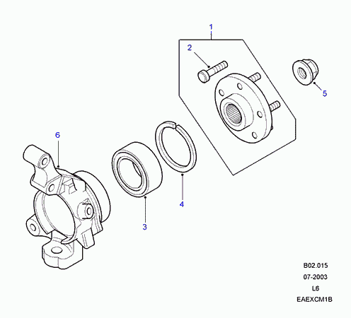 Rover RFC 000010 - Kit cuscinetto ruota www.autoricambit.com