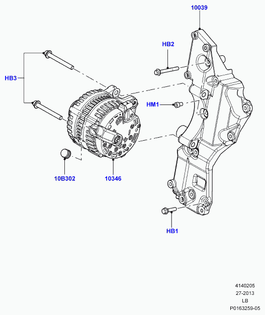 Rover LR 0028 99 - Alternatore www.autoricambit.com