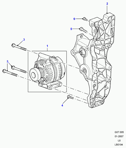 FORD YLE 500310 - Alternatore www.autoricambit.com