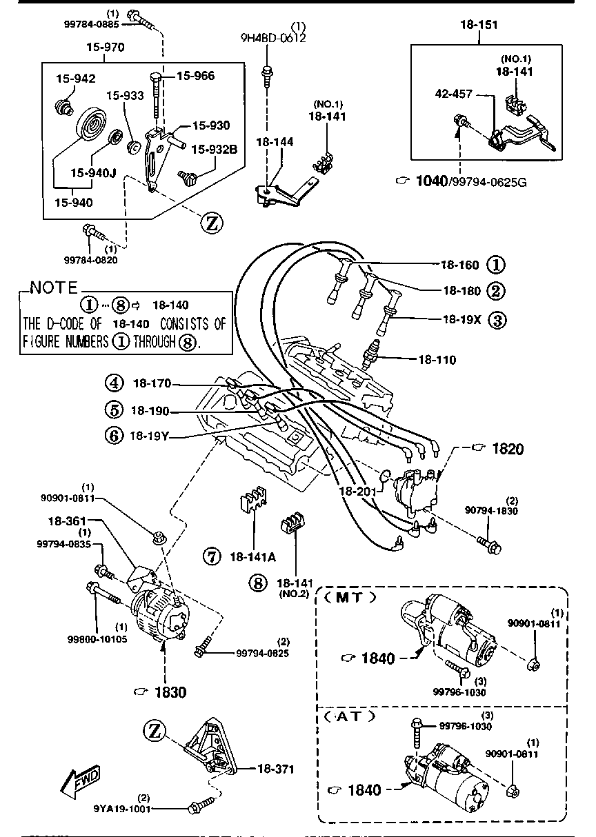 FORD K805-15-94YA - Galoppino/Guidacinghia, Cinghia Poly-V www.autoricambit.com