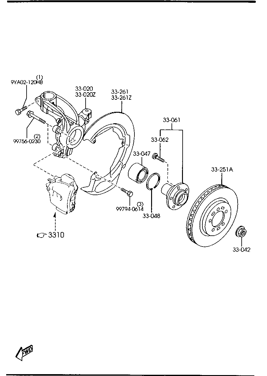 Honda BBM2-33-047 - Ammortizzatore www.autoricambit.com