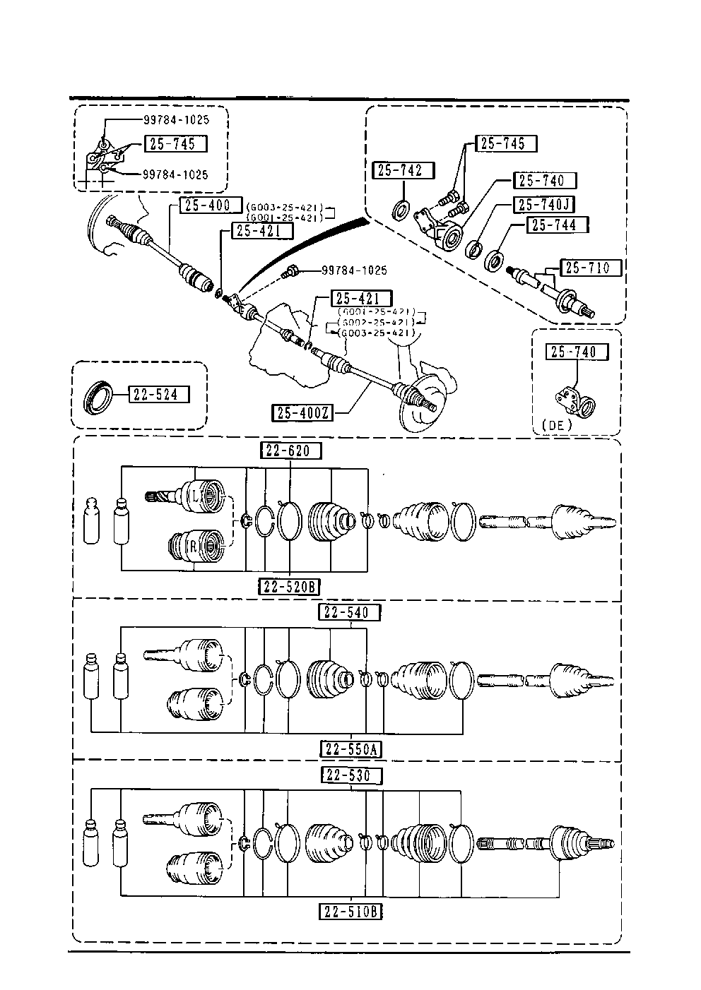 ISUZU G013-22-530 - Cuffia, Semiasse www.autoricambit.com