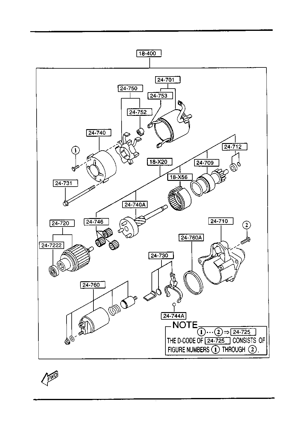 FORD WL02-18-400A - Motorino d'avviamento www.autoricambit.com