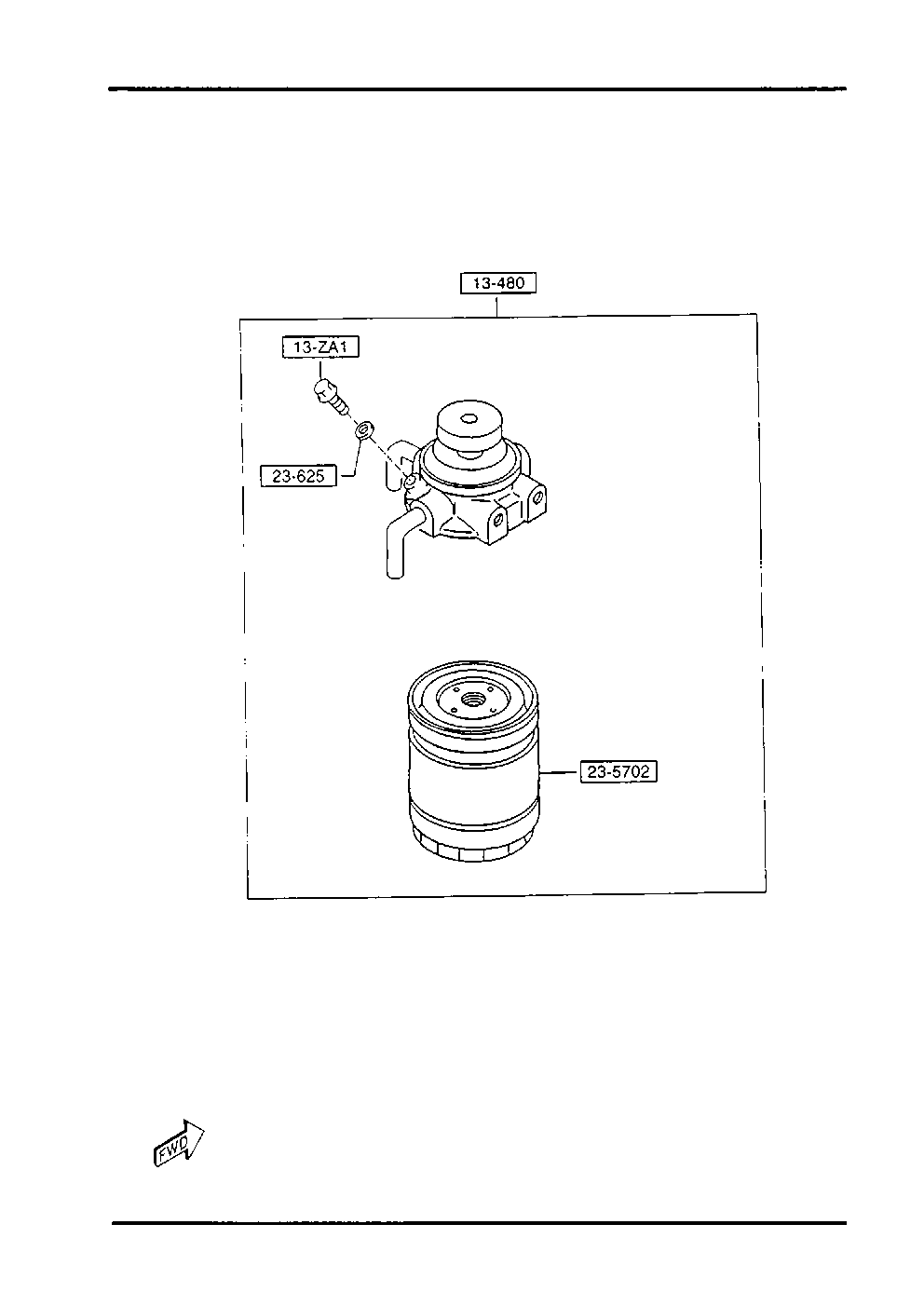 FORD PN47-13-ZA5 - Filtro carburante www.autoricambit.com