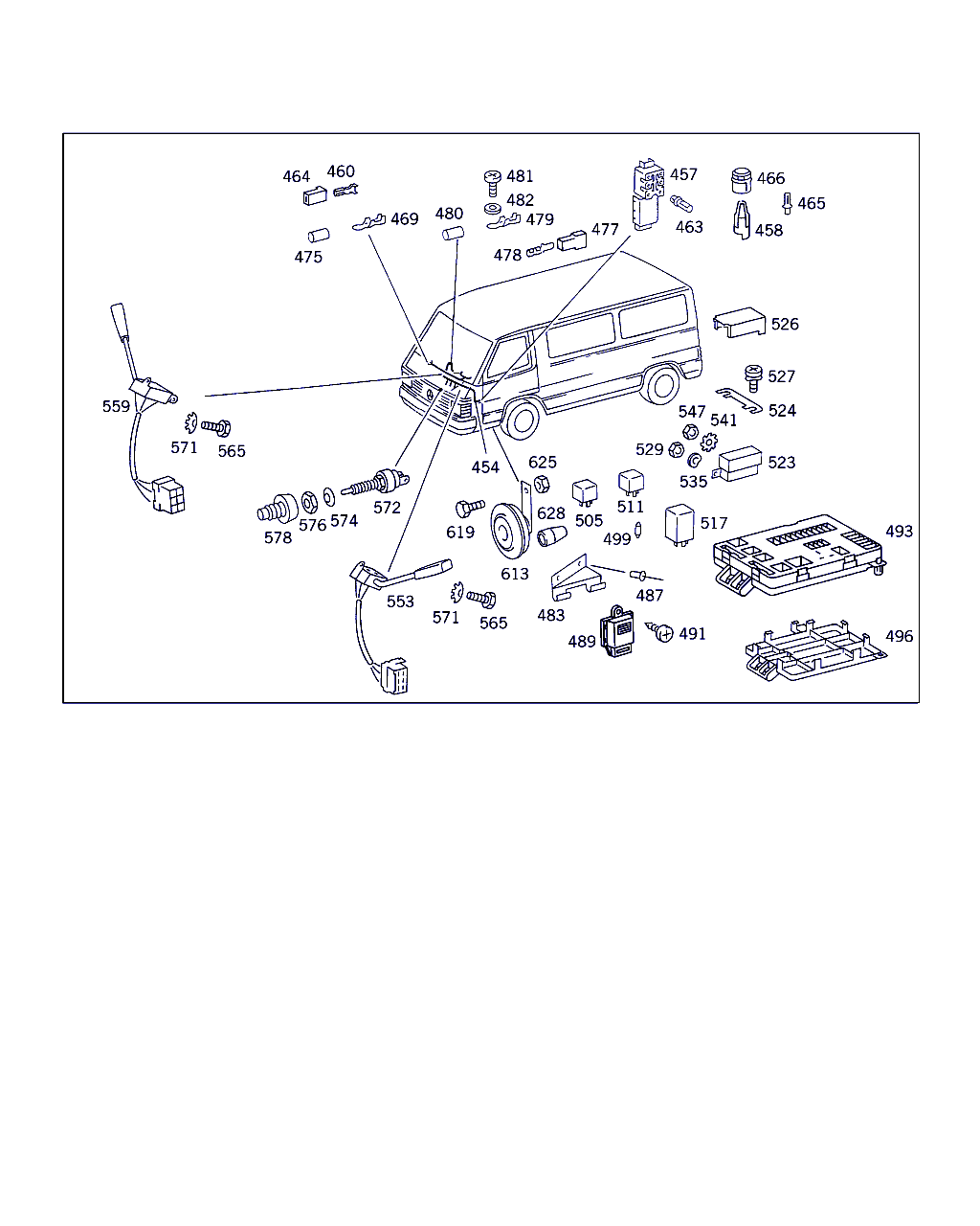 Mercedes-Benz A 002 544 48 32 - Intermittenza di lampeggio www.autoricambit.com