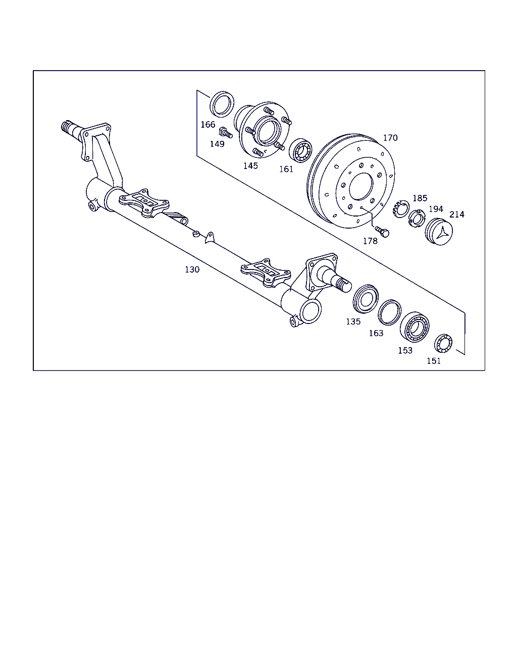 Mercedes-Benz A 631 350 17 35 - Kit cuscinetto ruota www.autoricambit.com