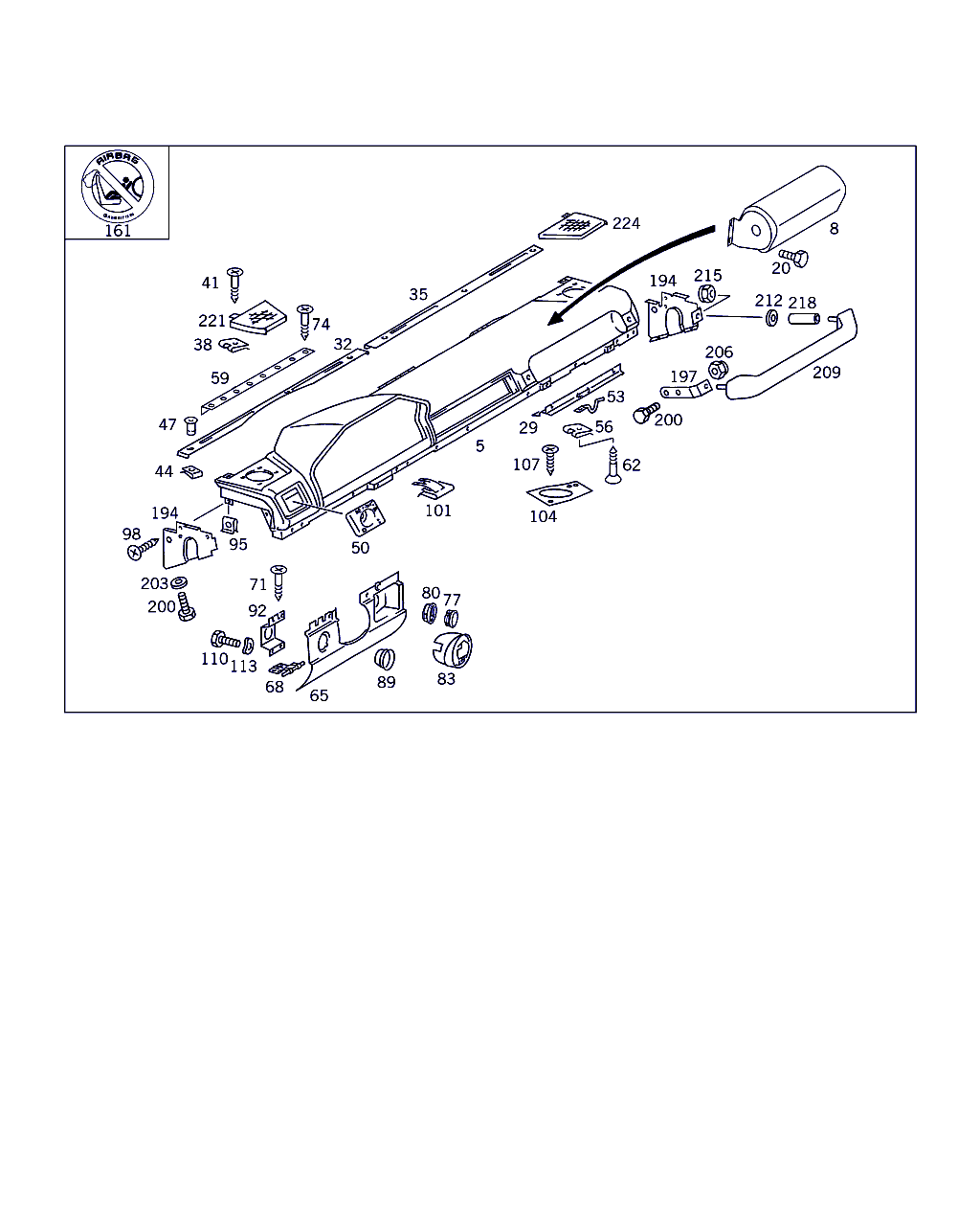 Mercedes-Benz A 140 994 10 45 - Dado www.autoricambit.com