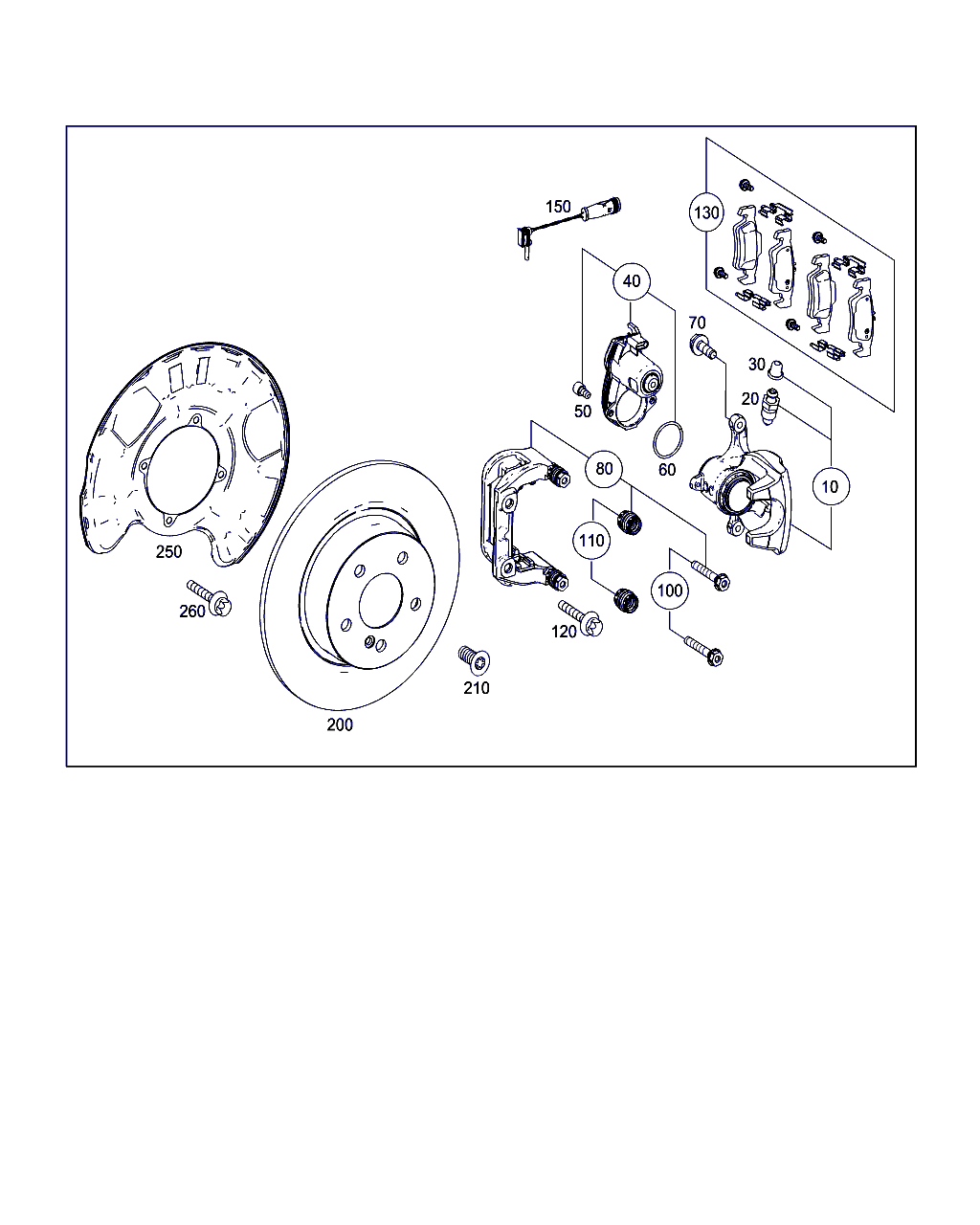 Mercedes-Benz A 007 420 77 20 - Kit pastiglie freno, Freno a disco www.autoricambit.com