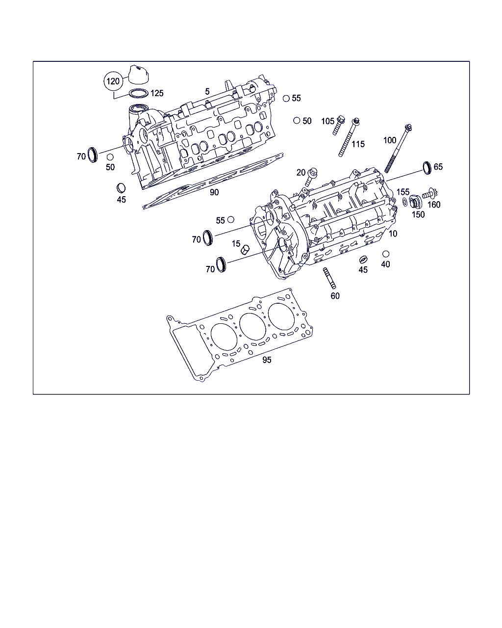 Mercedes-Benz A 642 016 51 20 - Guarnizione, Testata www.autoricambit.com