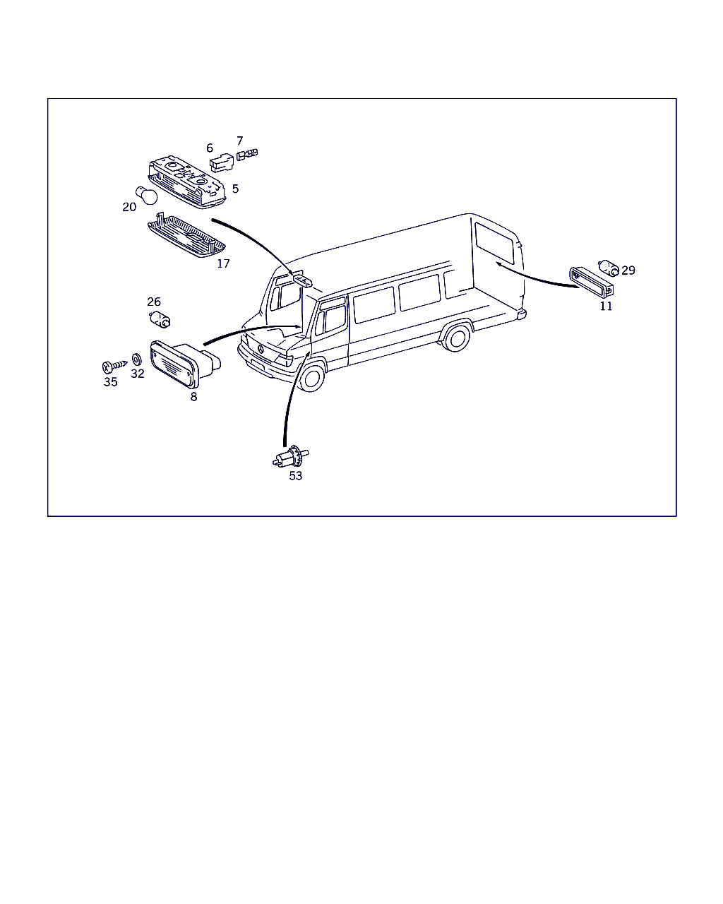 Mercedes-Benz N 000000 000604 - Lampadina, Faro principale www.autoricambit.com