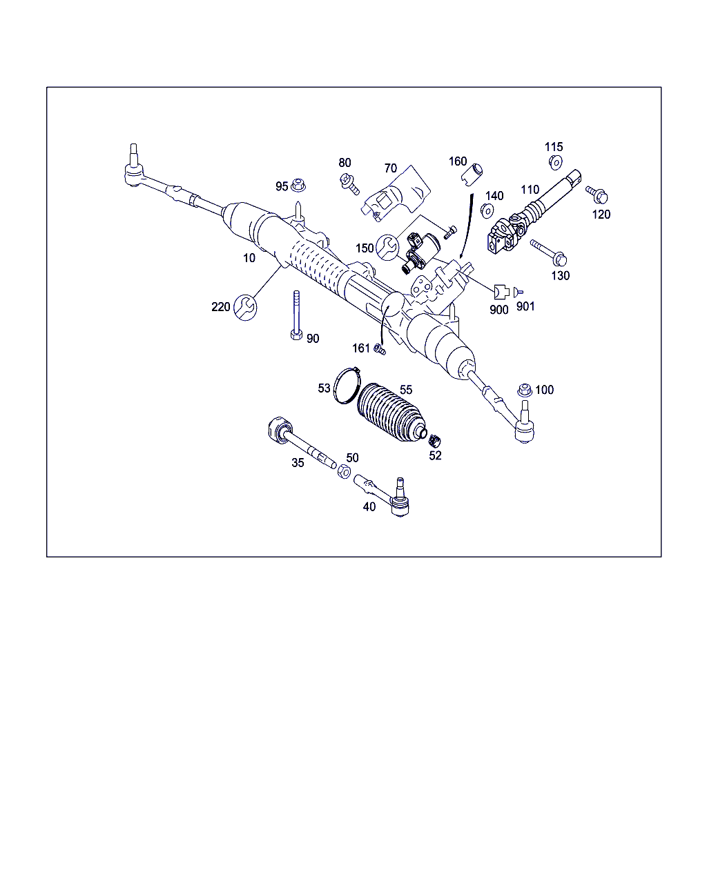 Mercedes-Benz A 221 460 49 00 - Scatola guida www.autoricambit.com