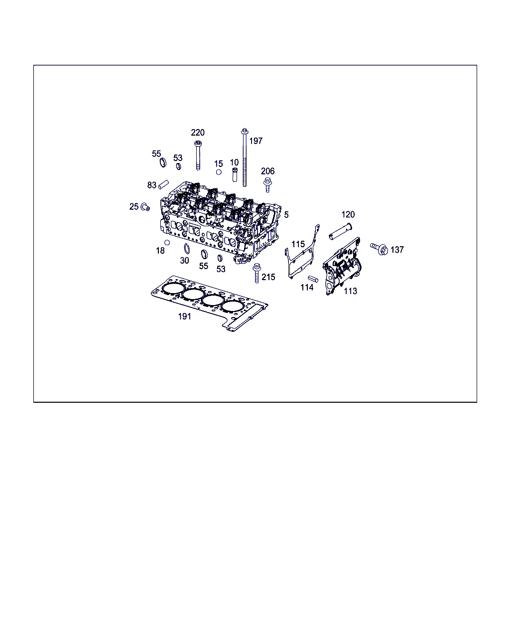 Mercedes-Benz A 651 096 14 80 - Guarnizione, Coperchio carter distribuzione www.autoricambit.com