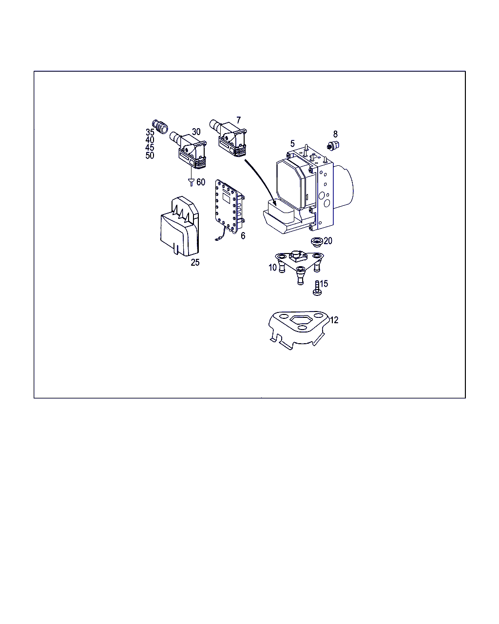 Mercedes-Benz A 001 540 98 45 - Kit centralina www.autoricambit.com