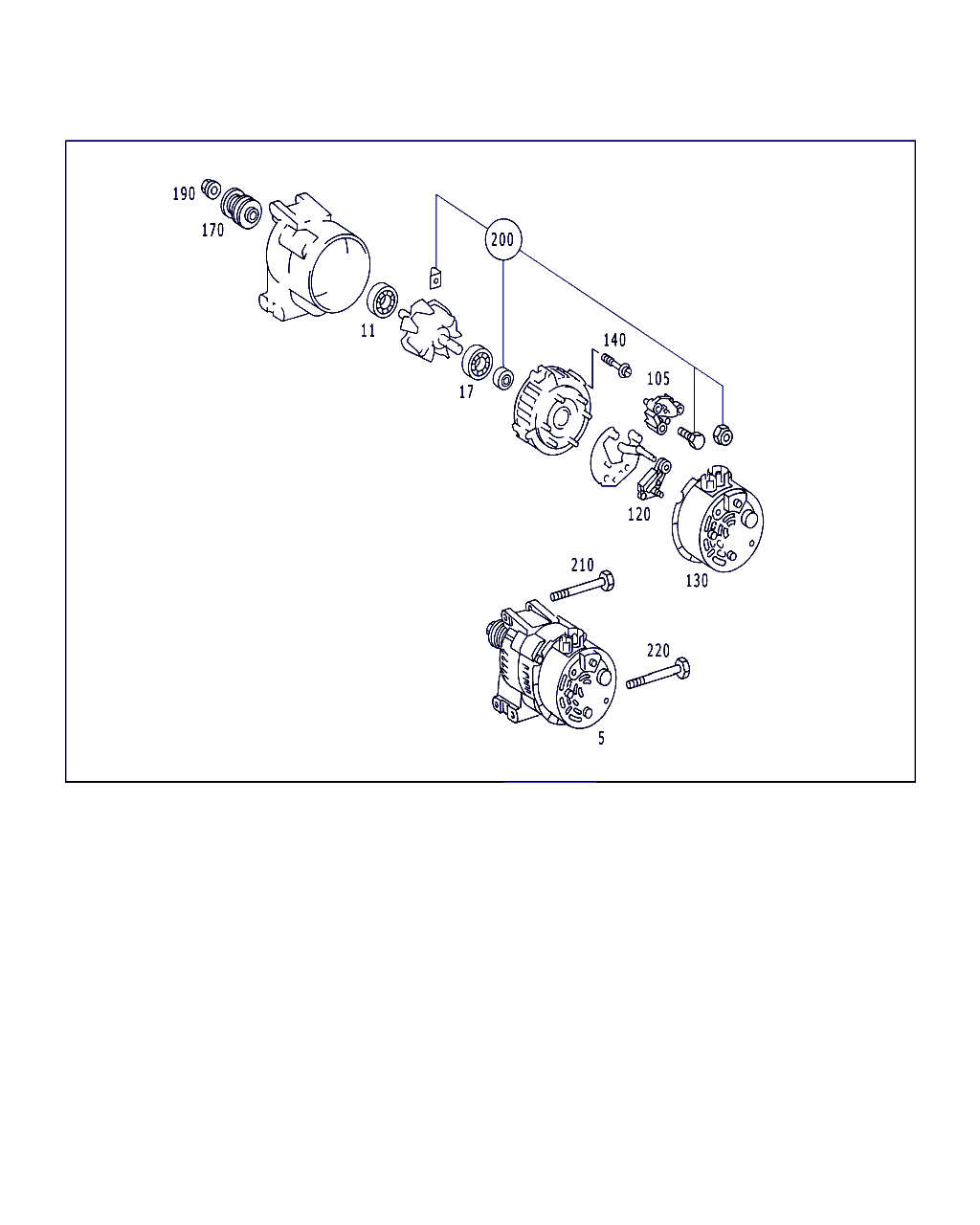 Mercedes-Benz A 011 154 82 02 - Alternatore www.autoricambit.com