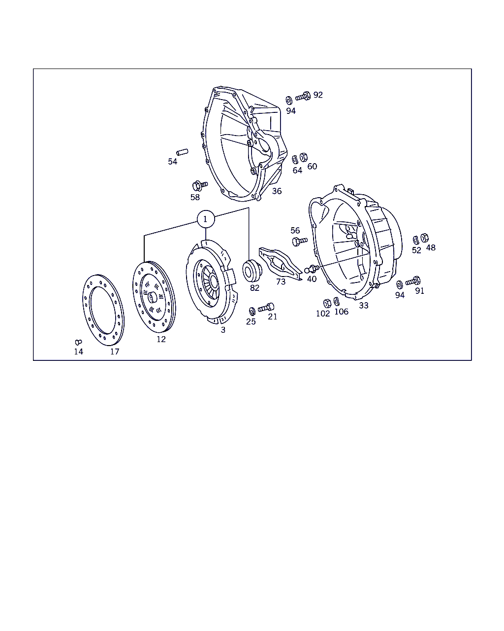 Mercedes-Benz A 003 250 91 04 - Spingidisco frizione www.autoricambit.com