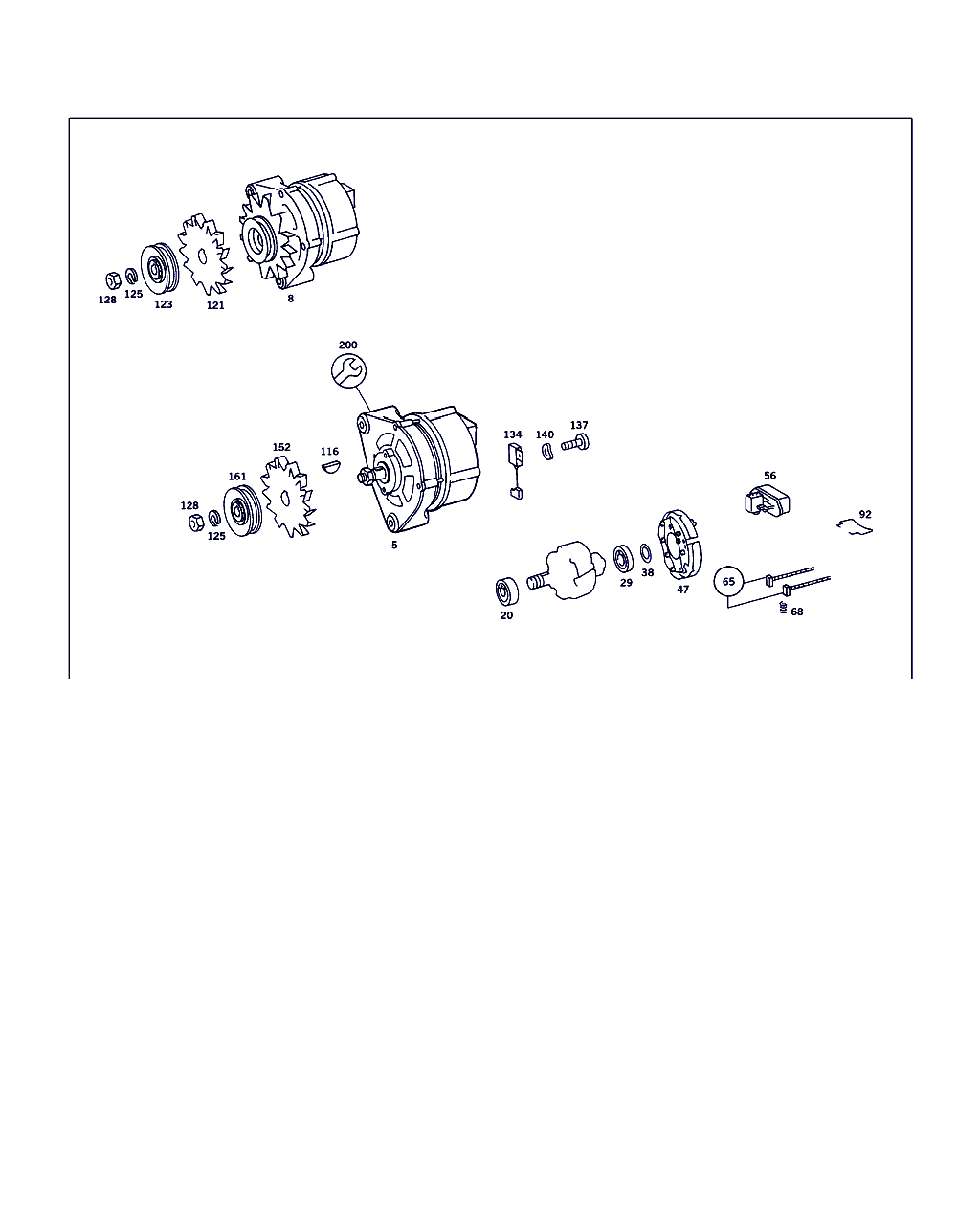 Mercedes-Benz A 002 154 25 06 - Regolatore di tensione del generatore www.autoricambit.com