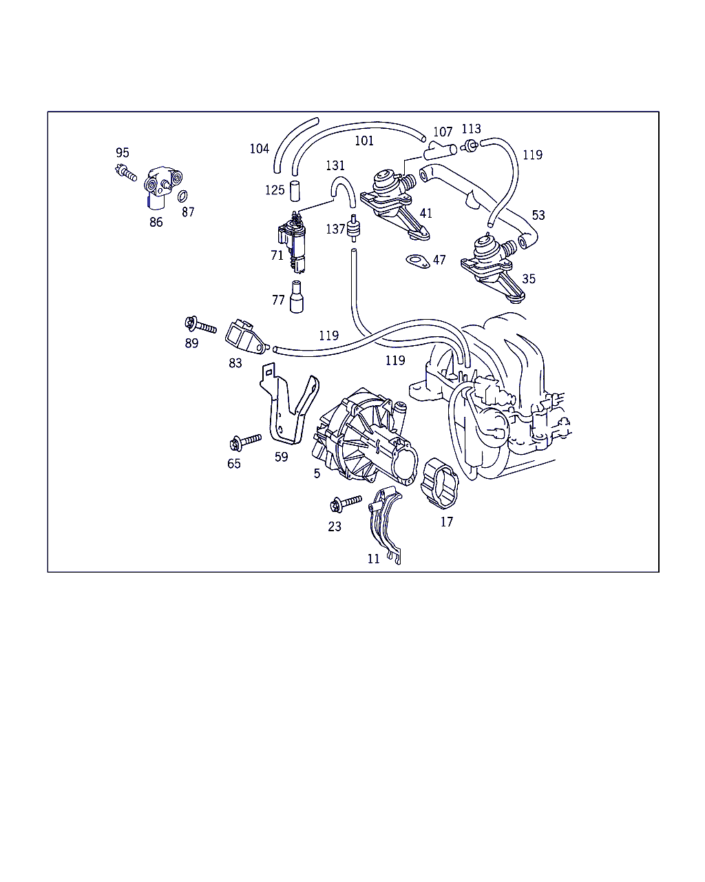 Mercedes-Benz A 004 153 32 28 - Sensor MAP, pressione del collettore di aspirazione www.autoricambit.com