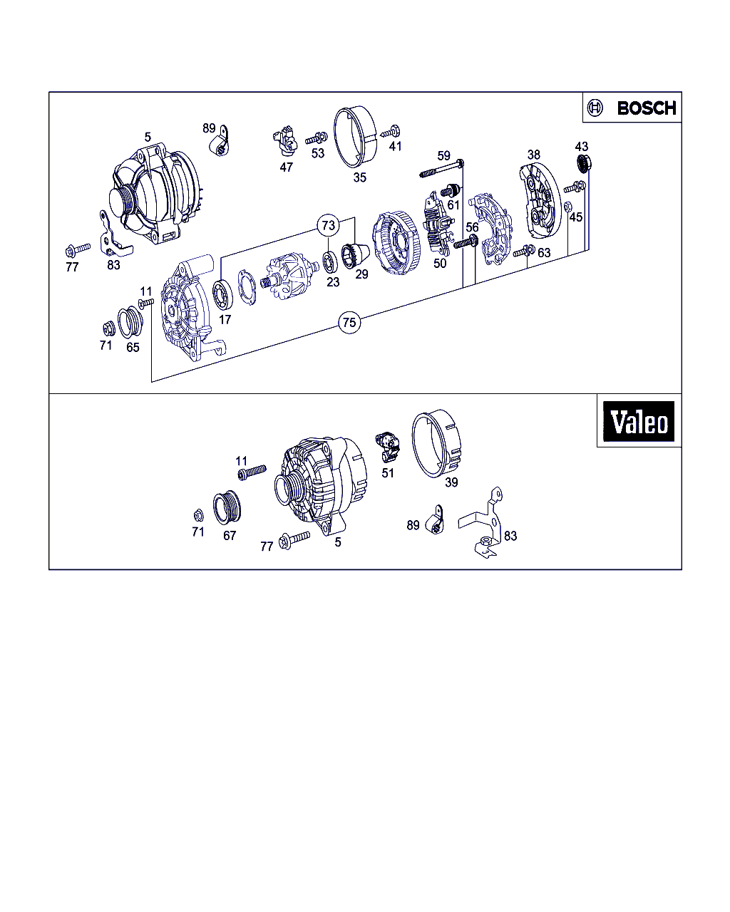 Mercedes-Benz A 002 154 92 06 - Regolatore di tensione del generatore www.autoricambit.com