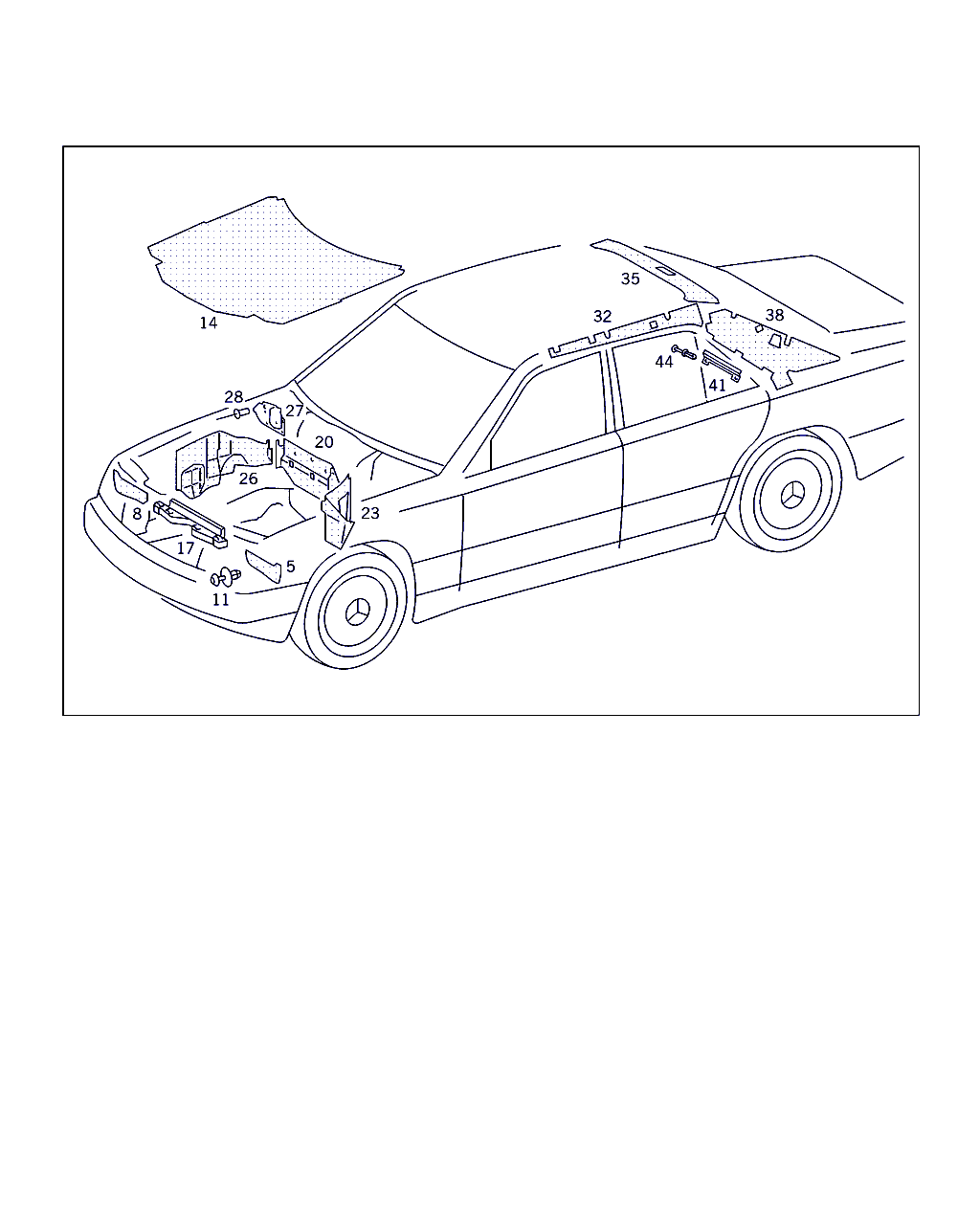 Mercedes-Benz A 126 990 03 92 - Rivetto d'espansione www.autoricambit.com