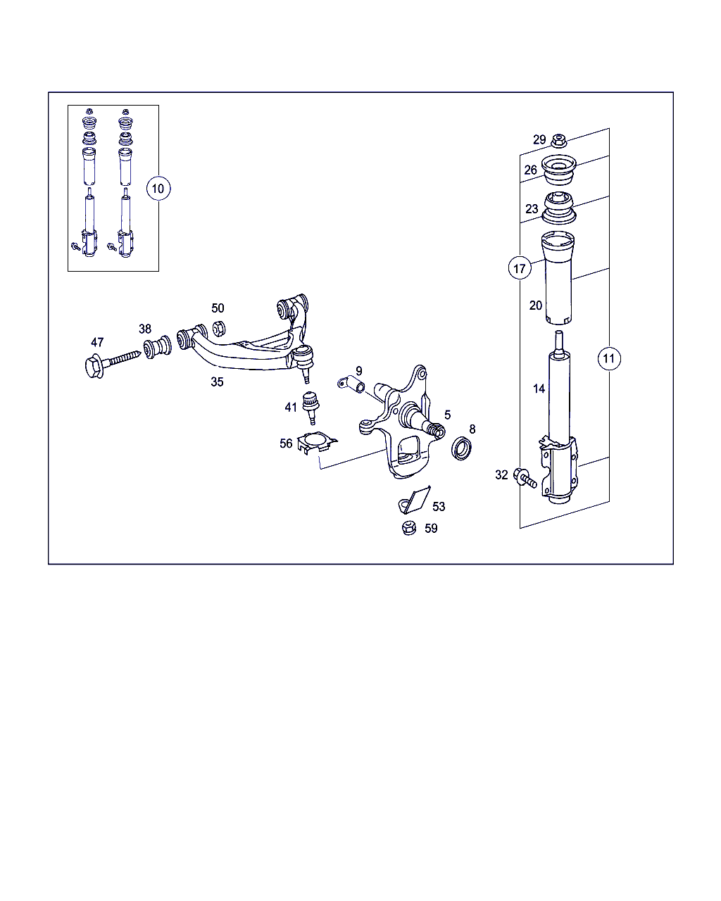 Mercedes-Benz A 901 333 06 27 - Giunto di supporto / guida www.autoricambit.com