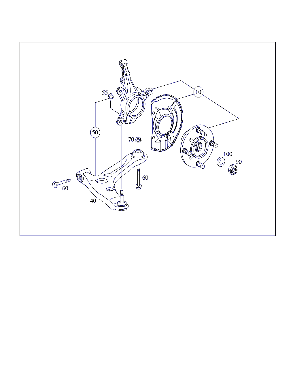 Mercedes-Benz A 454 330 07 07 - Sospensione a ruote indipendenti www.autoricambit.com