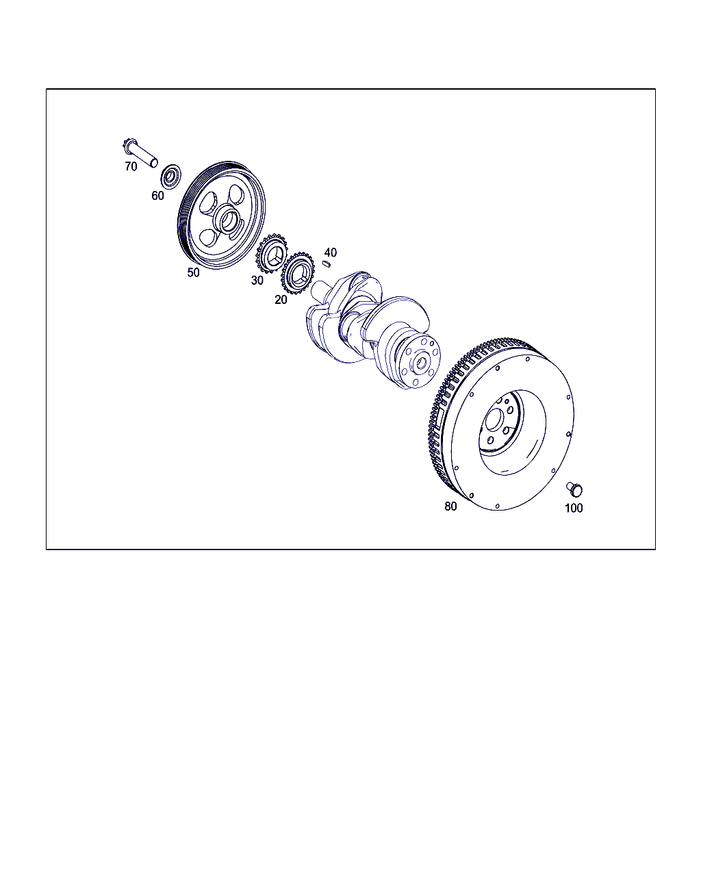 Mercedes-Benz A 660 052 02 03 - CRANKSHAFT GEAR www.autoricambit.com