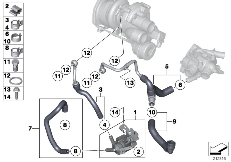 Mini 11 31 7 542 856 - Vite, Ingranaggio-Albero a camme www.autoricambit.com