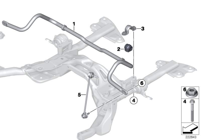 Mini 31 35 9 805 433 - Bronzina cuscinetto, Barra stabilizzatrice www.autoricambit.com