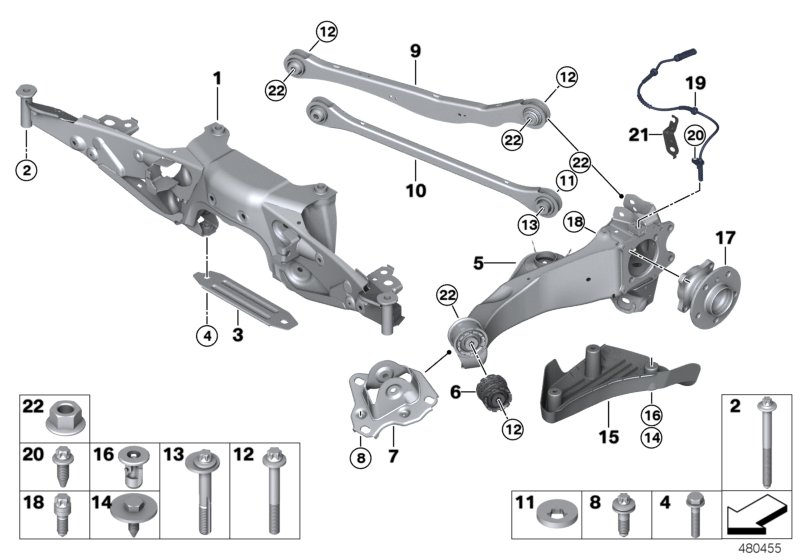 BMW 33 32 6 870 773 - Supporto, Alloggiamento cuscinetto ruota www.autoricambit.com