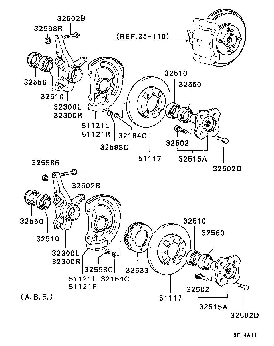 Mitsubishi MB366434 - Discofreno www.autoricambit.com