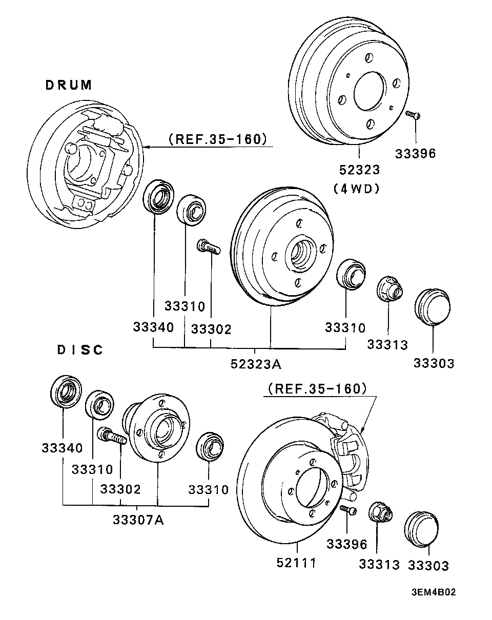 Mitsubishi MB51 5470 - Kit cuscinetto ruota www.autoricambit.com