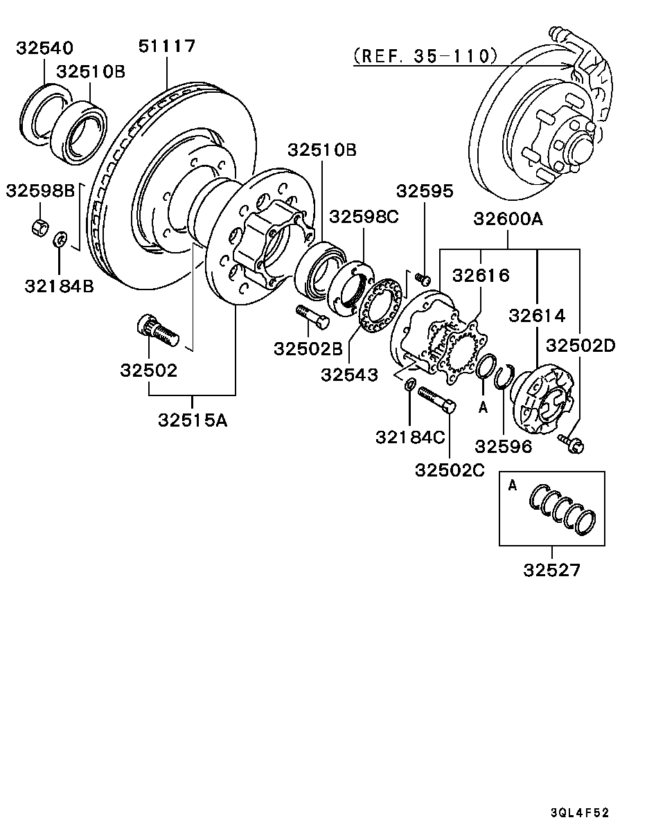 Mitsubishi MB699716 - Discofreno www.autoricambit.com