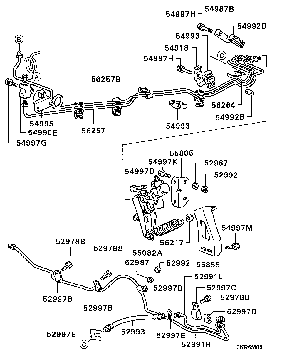 Mitsubishi MB238165 - Flessibile del freno www.autoricambit.com