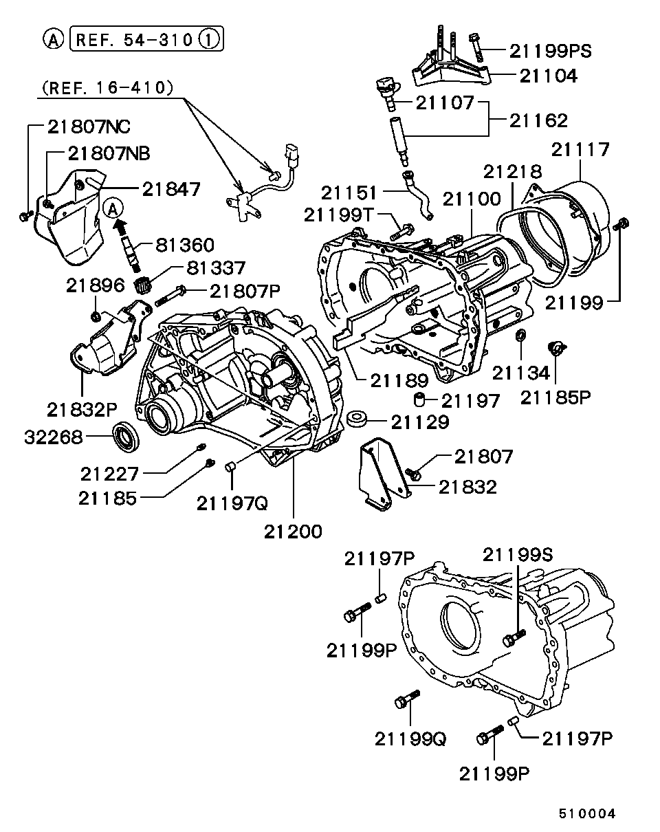 Mitsubishi M819932 - Anello tenuta, Differenziale www.autoricambit.com