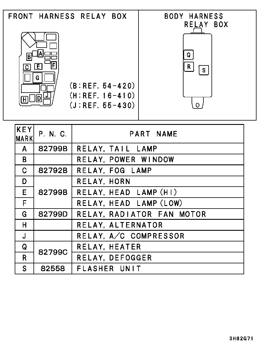 Mitsubishi MR301971 - RELAY www.autoricambit.com