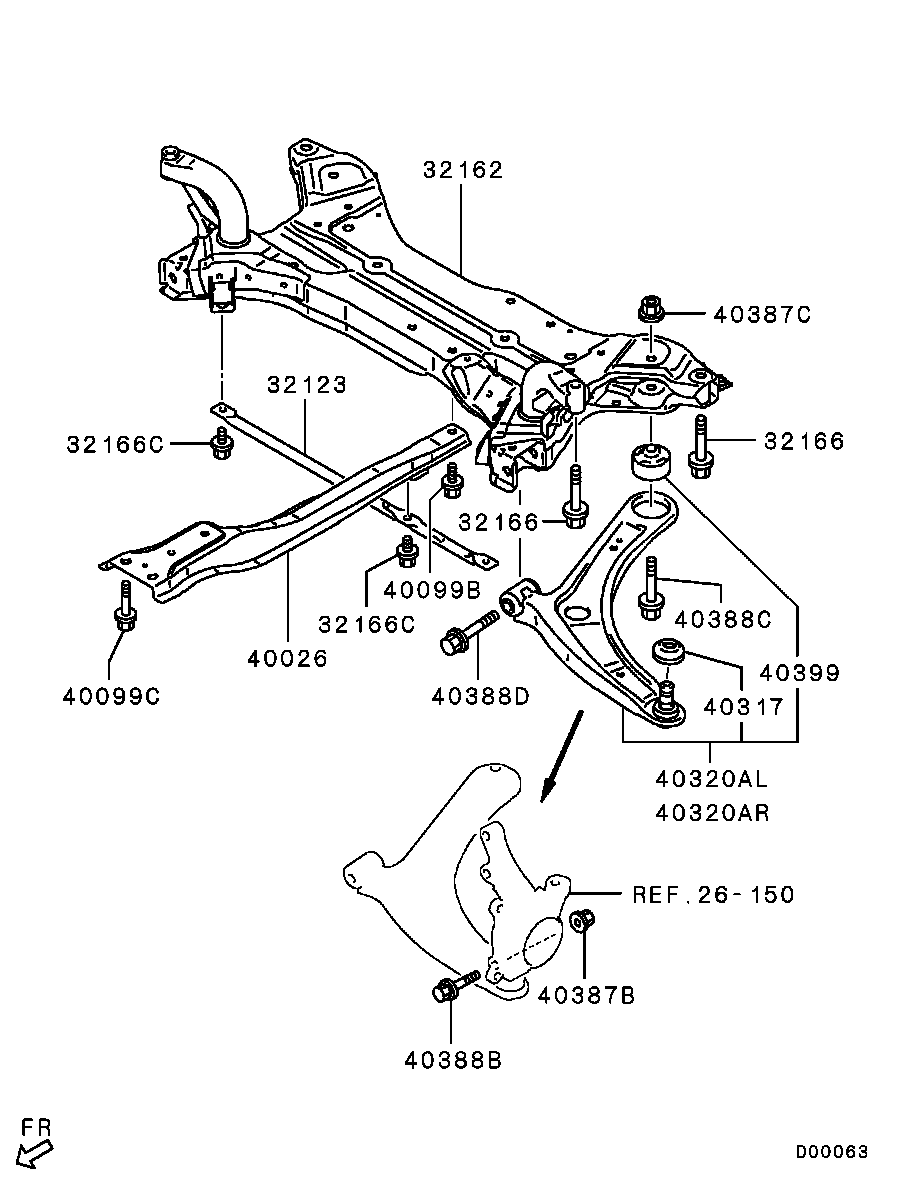 CITROËN 4013A009 - Sospensione a ruote indipendenti www.autoricambit.com