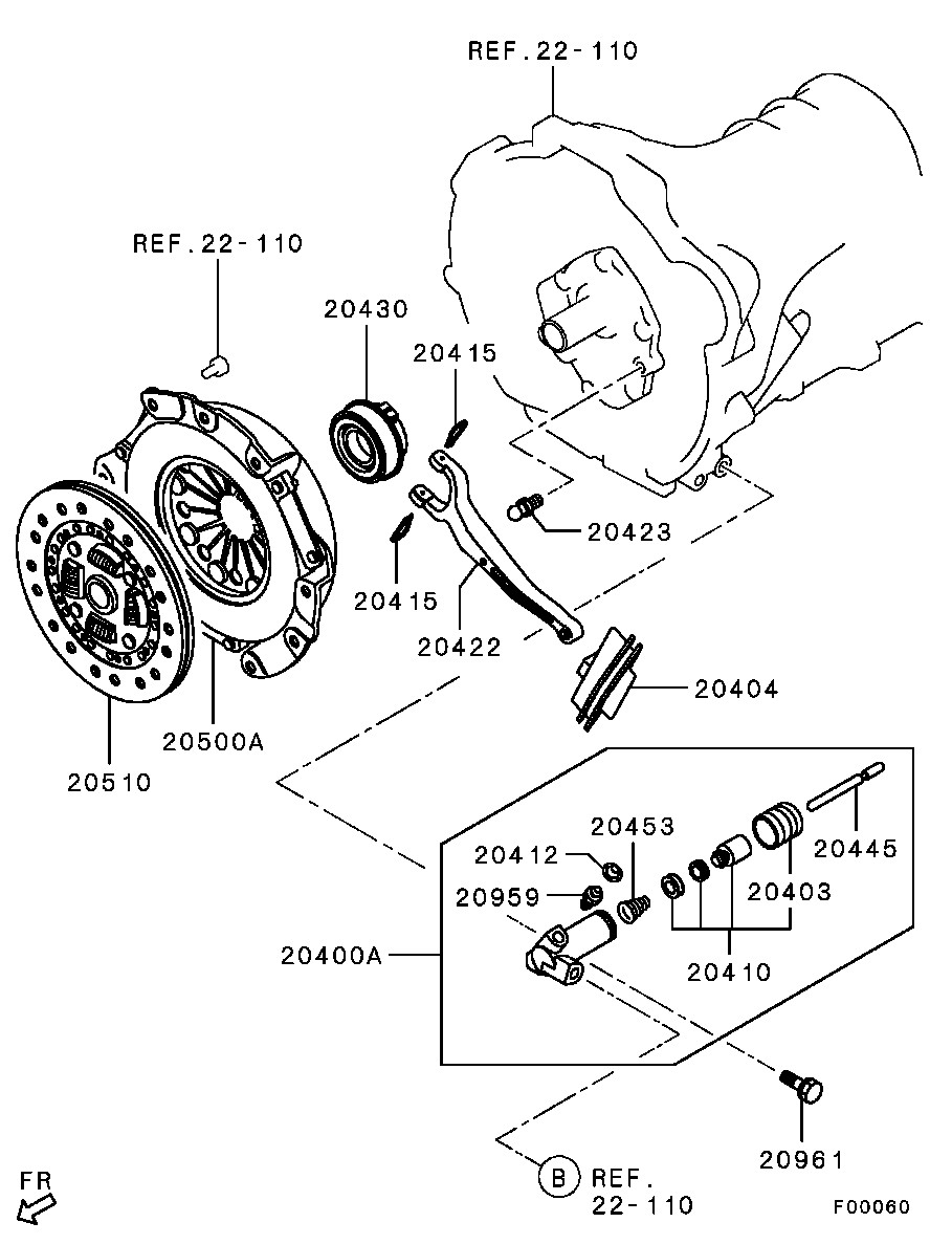 Mitsubishi MN171120 - Spingidisco frizione www.autoricambit.com